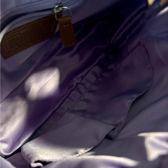 Coach Signature Brown bag with Coach logo - Picture 8 of 16